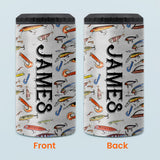 Fishing Lures - Personalized Fishing Can Cooler