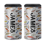 Fishing Lures - Personalized Fishing Can Cooler