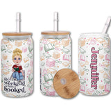 My Weekend Is Fully Booked - Personalized Book Can Glass