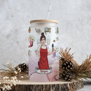 Some Girls - Personalized Gardening Can Glass