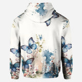 Love Butterflies - Personalized Butterfly Hoodie and Leggings