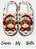 Beautiful Baby Highland Cow - Personalized Slippers