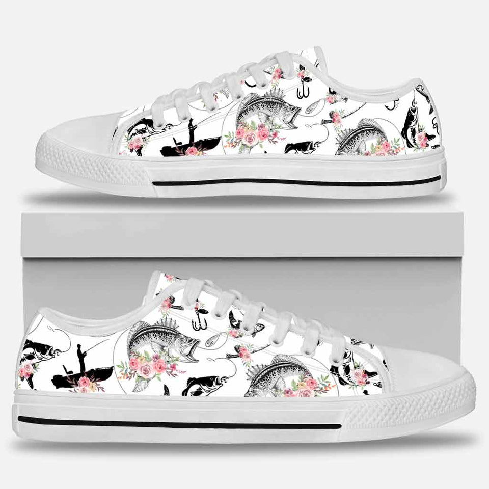 Love Fishing - Low Top Shoes 112021