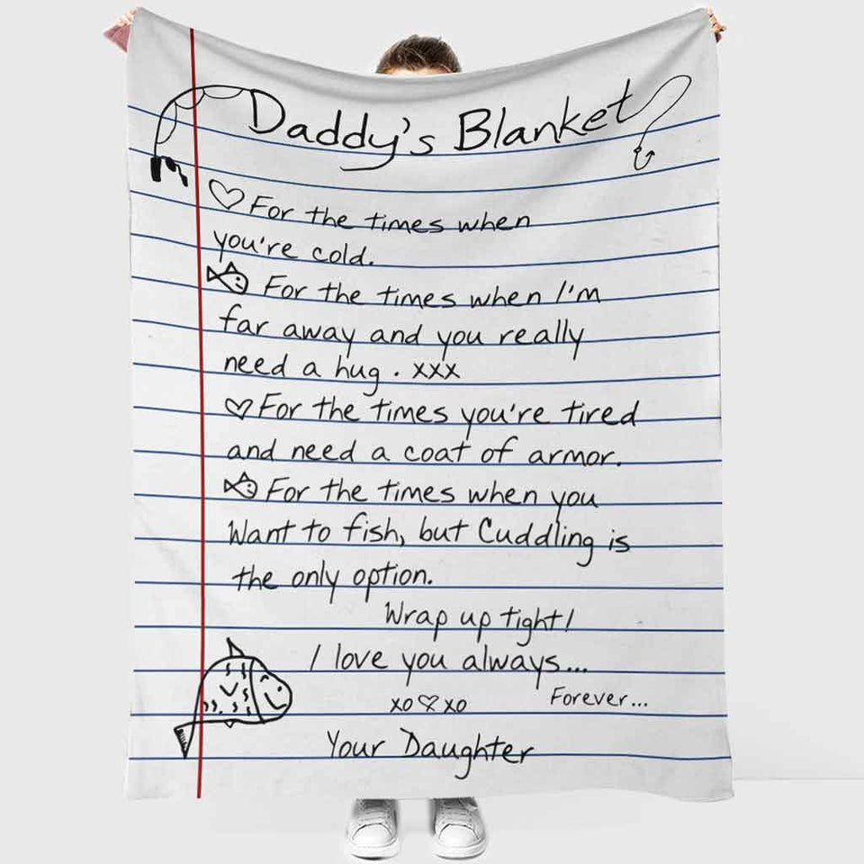 Daddy - Fishing Blanket 1121