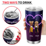 I Smile Because You Are My Sister - Personalized Bestie Tumbler