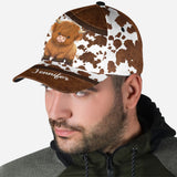 Love Highland Cows - Personalized Classic Cap