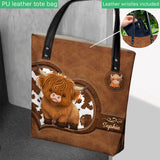 Just A Girl Who Loves Highland Cows - Personalized Tote Bag