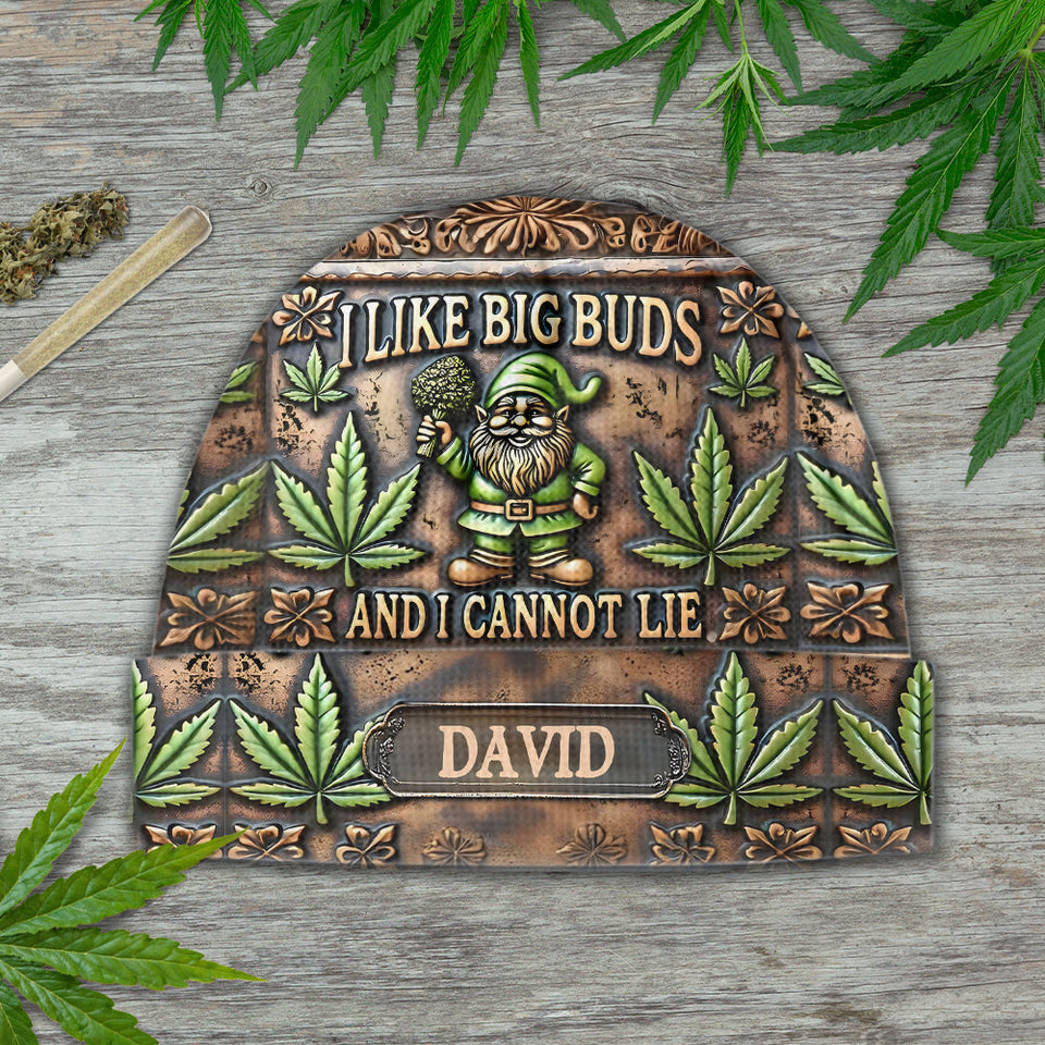 I Like Big Buds - Personalized Weed Beanie Hat