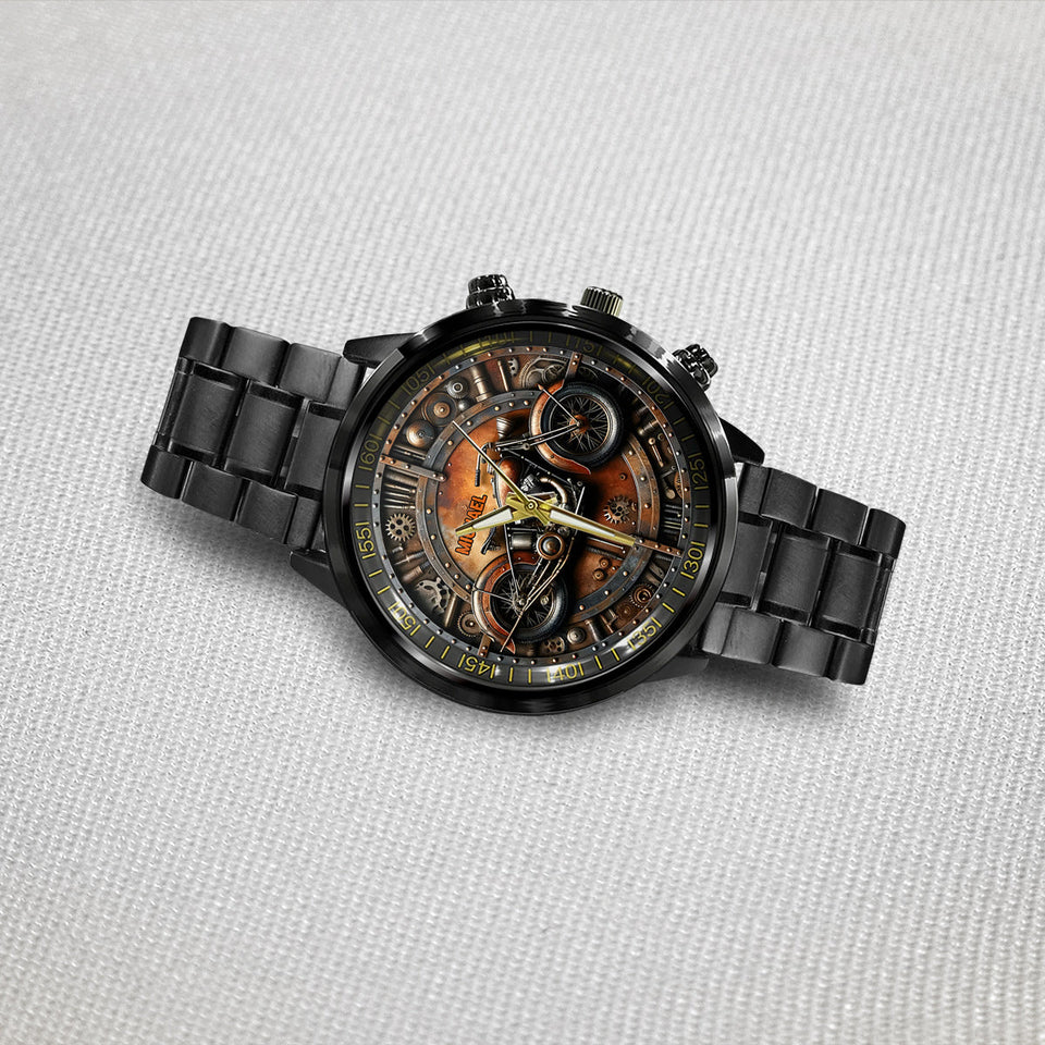 Time To Ride - Personalized Biker Hand Watch