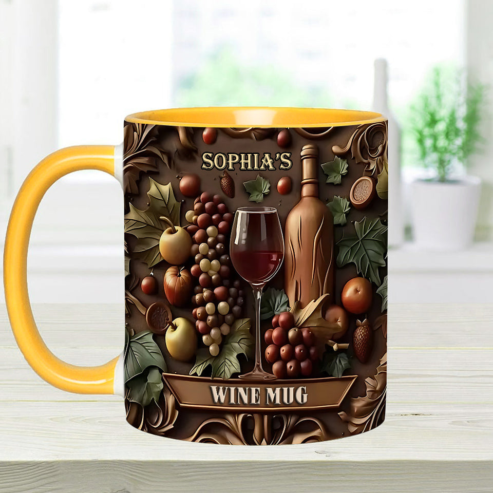 My Wine Mug - Personalized Wine Accent Mug