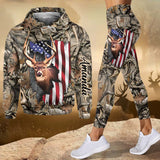 Love Hunting - Personalized Hunting Hoodie and Leggings