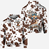 Rock Paper Scissors - Personalized Highland Cow Hoodie and Leggings