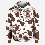 Rock Paper Scissors - Personalized Highland Cow Hoodie and Leggings