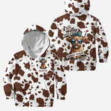 Rock Paper Scissors - Personalized Highland Cow Hoodie and Leggings
