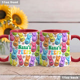 My Peeps - Personalized Grandma Accent Mug