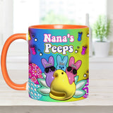 My Peeps - Personalized Grandma Accent Mug