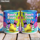 My Peeps - Personalized Grandma Accent Mug