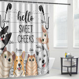 I Saw That - Personalized Dog Shower Curtain