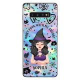 Don't F With My Energy - Personalized Witch Phone Case