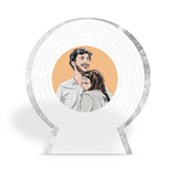 Our Favorite Song - Personalized Couple Custom Shaped Acrylic Plaque