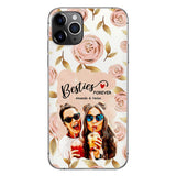 Besties Forever - Personalized Bestie Clear Phone Case