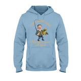 Photo Inserted Funny Fishing - Personalized Fishing T-shirt & Hoodie