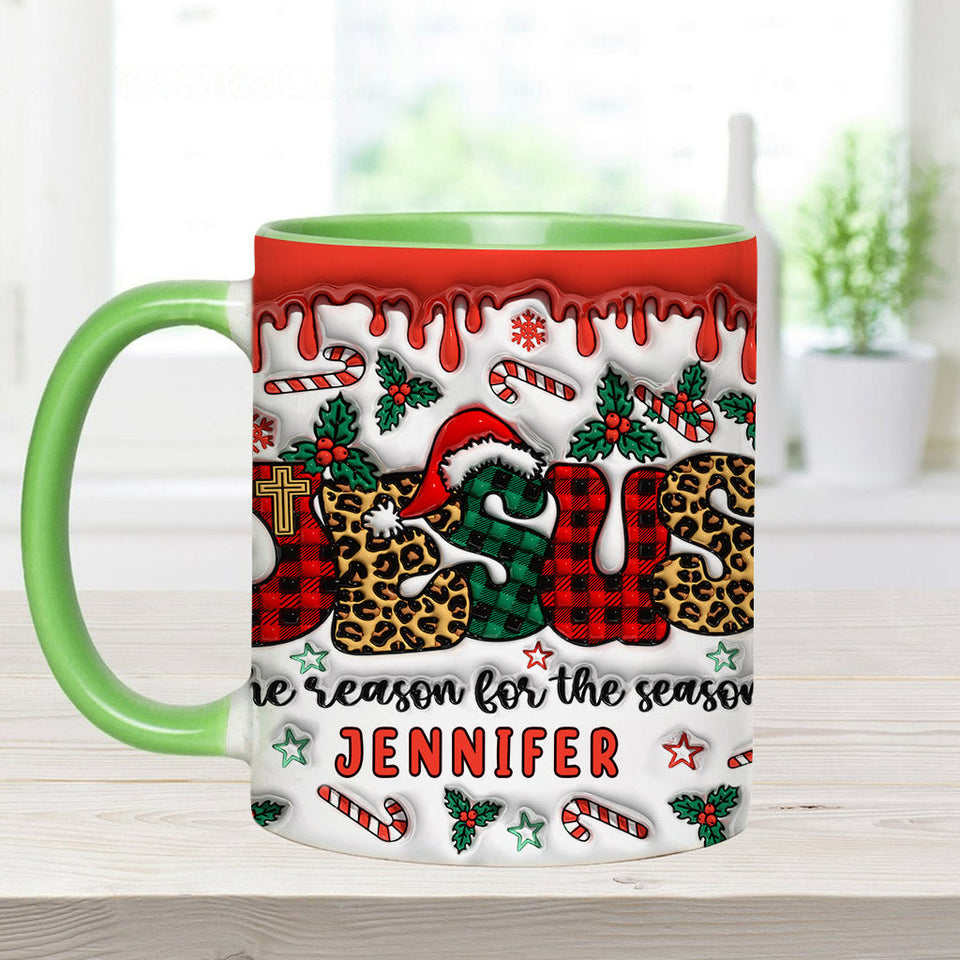 La raison de cette fête - Mug chrétien personnalisé