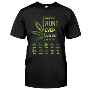 Dopest Dad Ever - Gift for dad, grandma, grandpa, mom, uncle, aunt, brother, sister - Personalized T-shirt And Hoodie