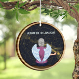 When I Look At The Stars - Personalized Memorial Wind Chime