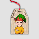 Something You Want Need Wear Read - Personalized Grandma 2 Layered Piece Ornament