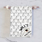 Wanky Hanky - Personalized Couple Golf Towel