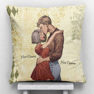 So I Can Kiss You Anytime I Want - Personalized Couple Throw Pillow