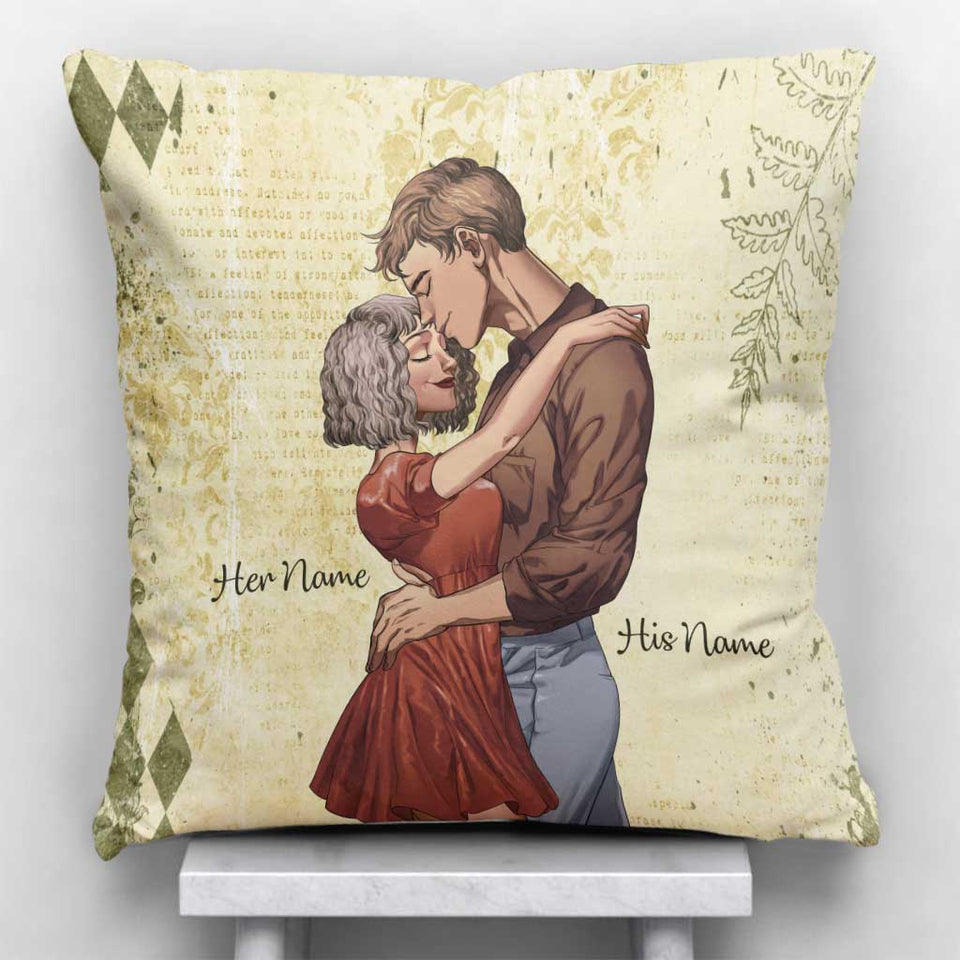 So I Can Kiss You Anytime I Want - Personalized Couple Throw Pillow