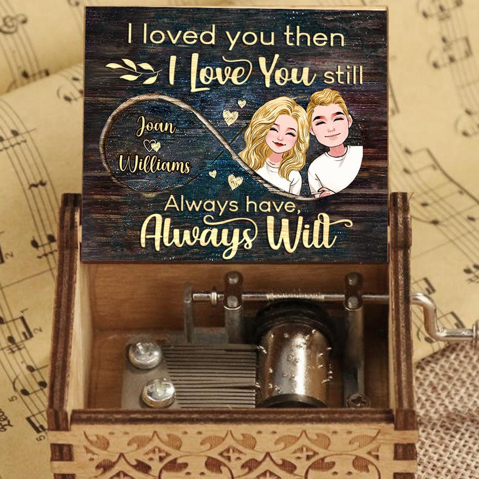 You Are My Sunshine - Personalized Couple Hand Crank Music Box