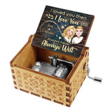 You Are My Sunshine - Personalized Couple Hand Crank Music Box