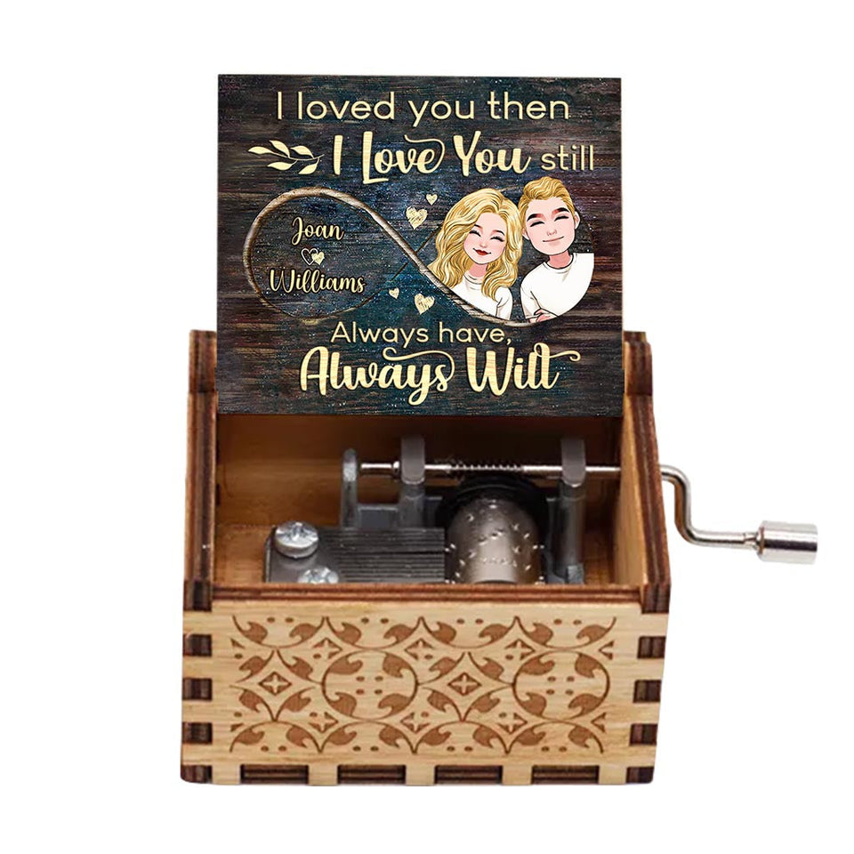 You Are My Sunshine - Personalized Couple Hand Crank Music Box