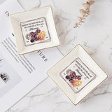 Whenever You Touch This Heart - Gift for mom, grandma, grandpa, daughter, son, granddaughter, grandson, wife, husband, dad, aunt, uncle, sister, brother - Personalized Jewelry Dish