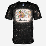 Love Nurse Life - Personalized Handmade Bleached Shirts