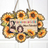 Grandkids Welcome - Personalized Grandma Wood Sign