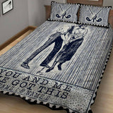You And Me We Got This - Golf Personalized Quilt Bed Set