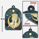 Zodiac Sign - Personalized Horoscope Keychain (Printed On Both Sides)