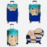 Adventure Awaits - Personalized Bestie Luggage Cover