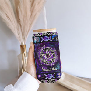 Witch Please - Personalized Witch Can Glass