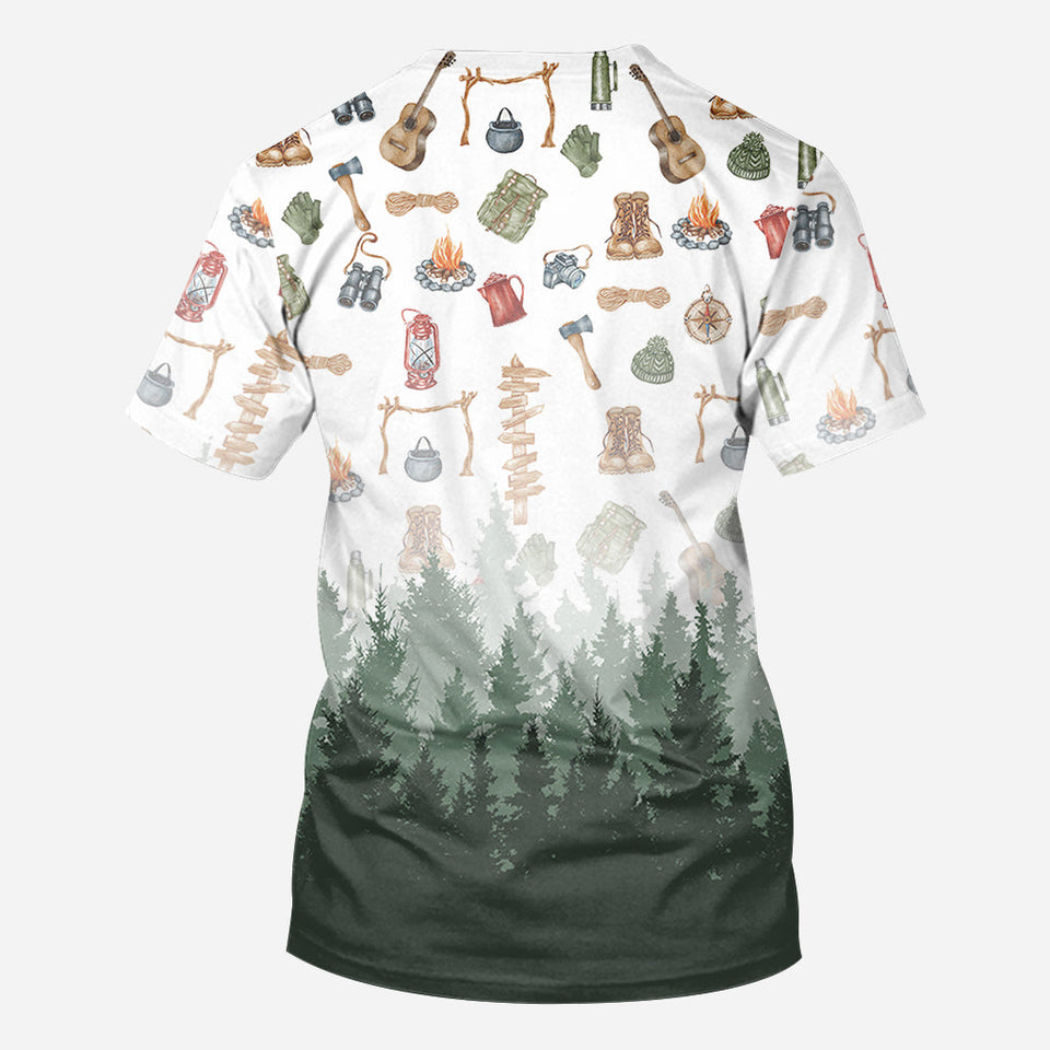 Love Camping - Personalized Camping All Over Shirt