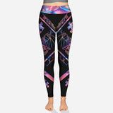 Ambiance Halloween Accepter Comprendre Aimer - Leggings de sensibilisation à l'autisme