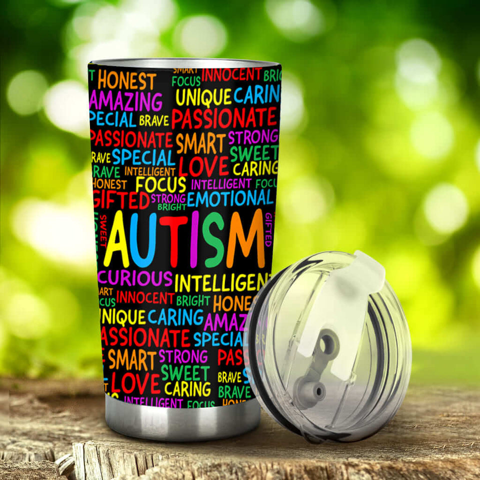 Gobelet de sensibilisation à l'autisme