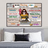 In My Sewing Room - Personalized Sewing Poster
