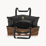 Best Grandma Ever - Personalized Grandma Leather Handbag