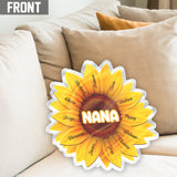Best Grandma Ever - Personalized Grandma Shaped Pillow