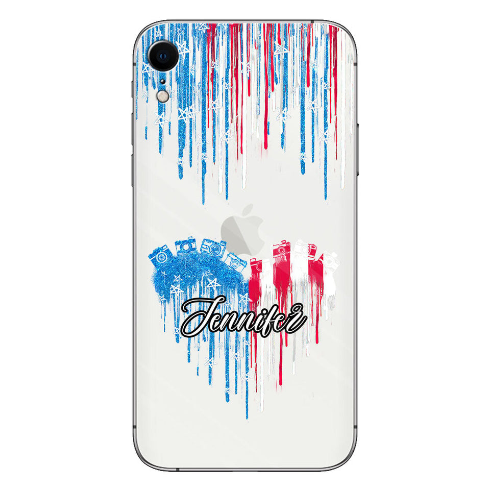 Love Photography - Personalized Photography Clear Phone Case